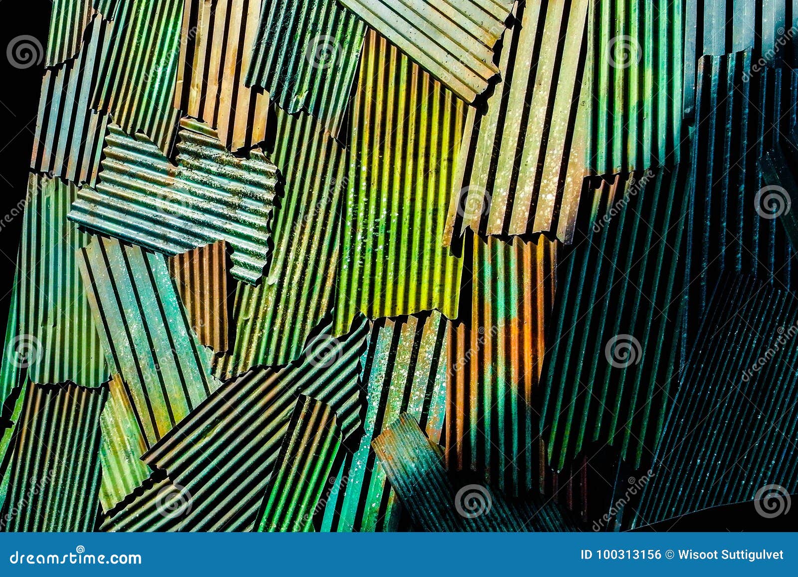 Wall Zinc Rusty Texture Background Stock Photo Image of material