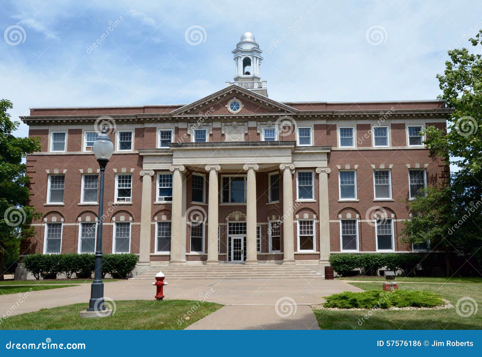 Wallace Hall foto editorial. Imagen de edificio, instalaciones 57576186