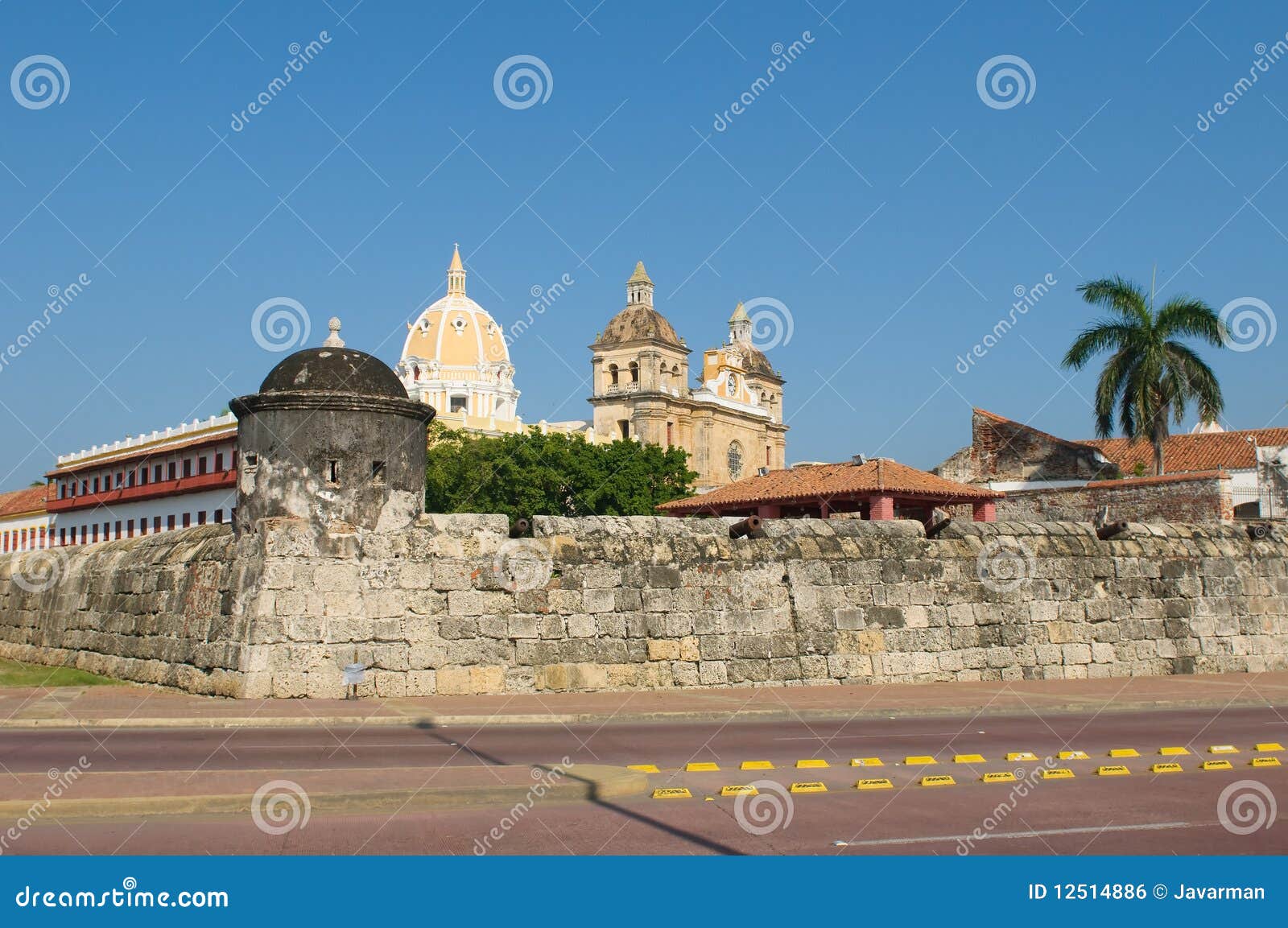 walled town of cartagena, colombia