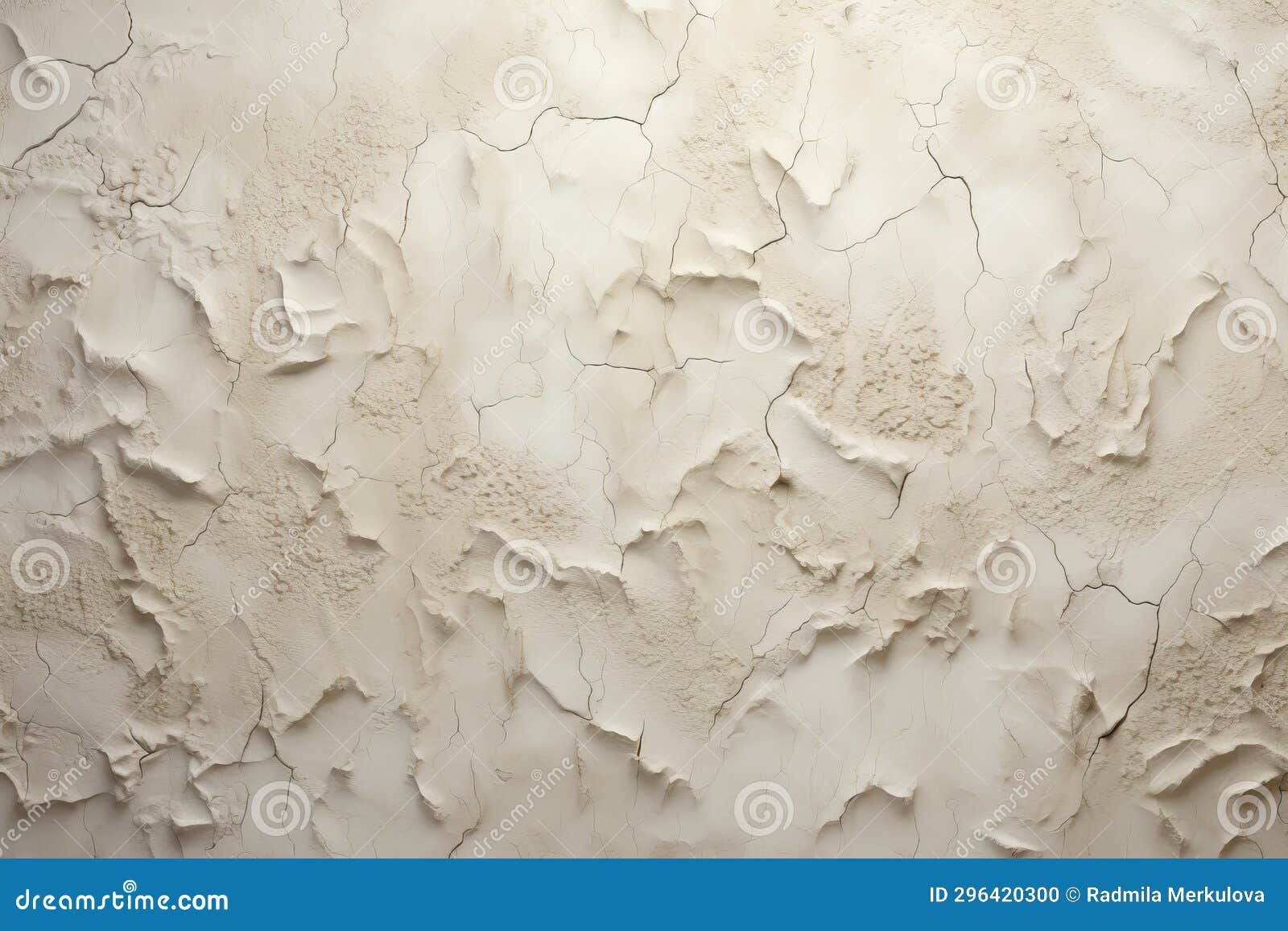 Wallpaper Background with a Texture Resembling Decorative Plaster on