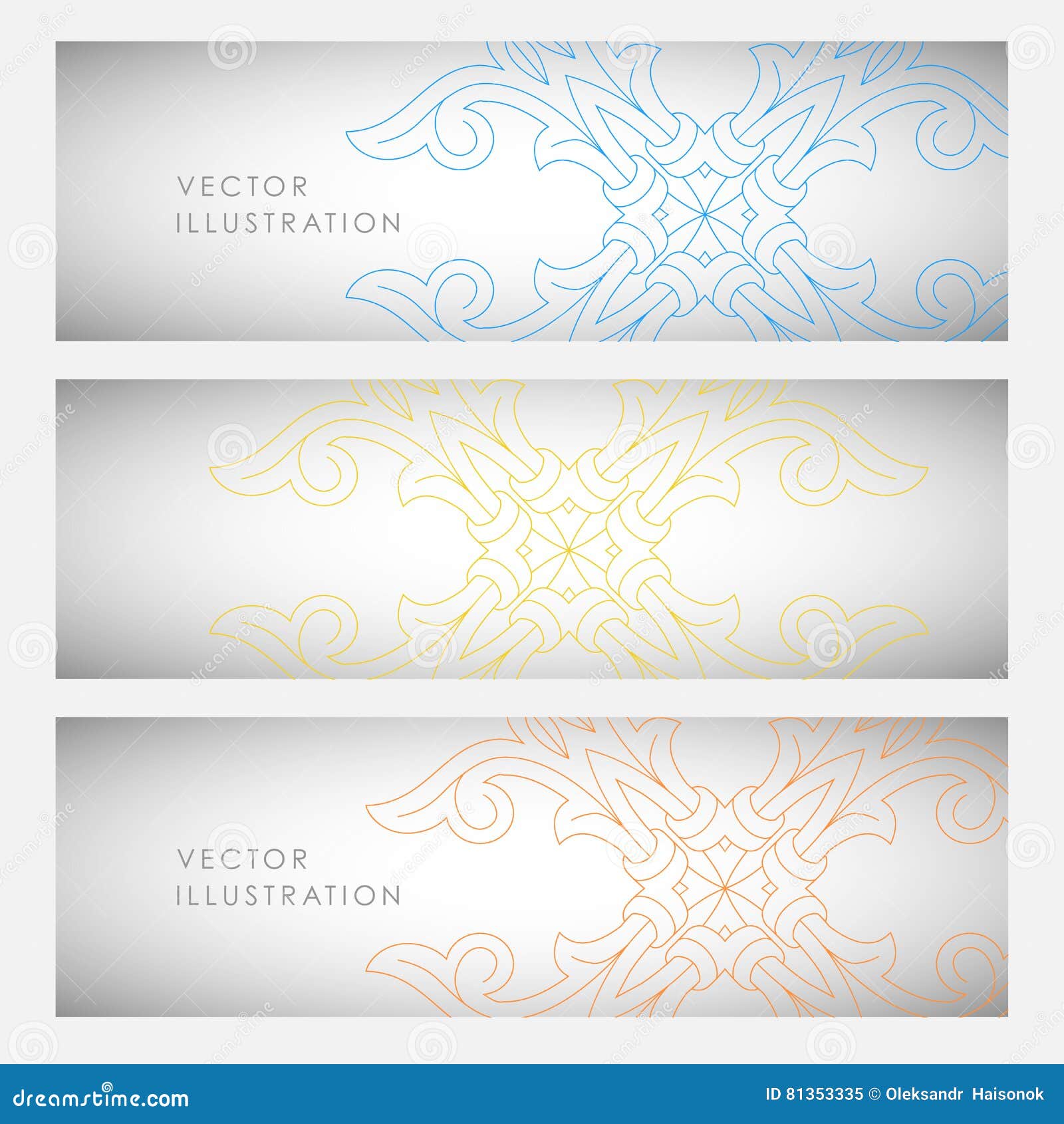 Wallpaper in the Oriental Style of Baroque. Vector Background Stock