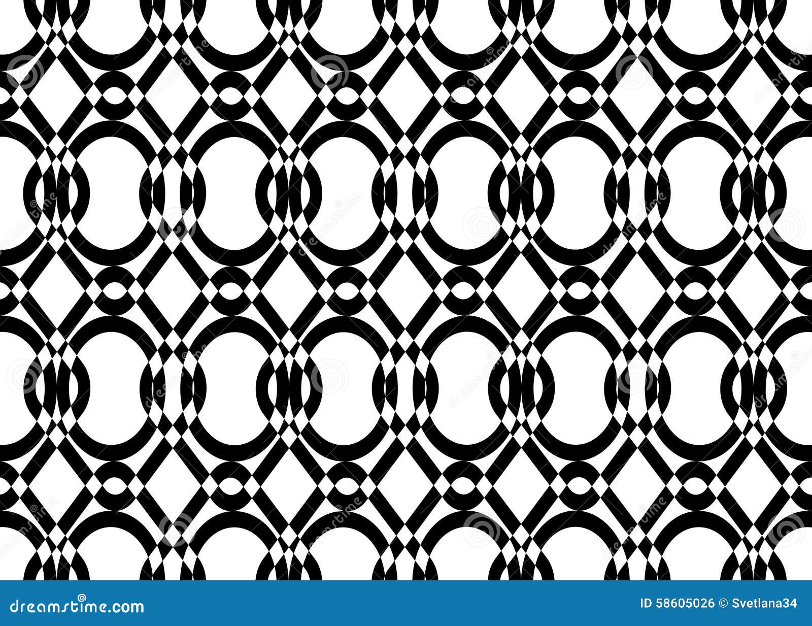 Wallpaper White and Black Color. Stock Vector Illustration of line