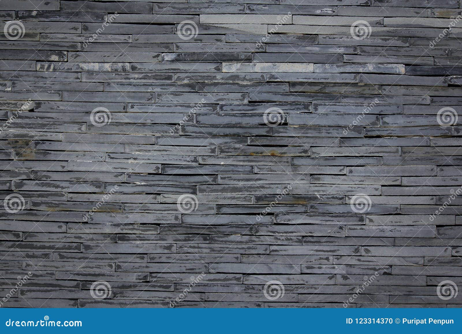 Granite Walls are Stacked Several Layers. Stock Photo - Image of ...