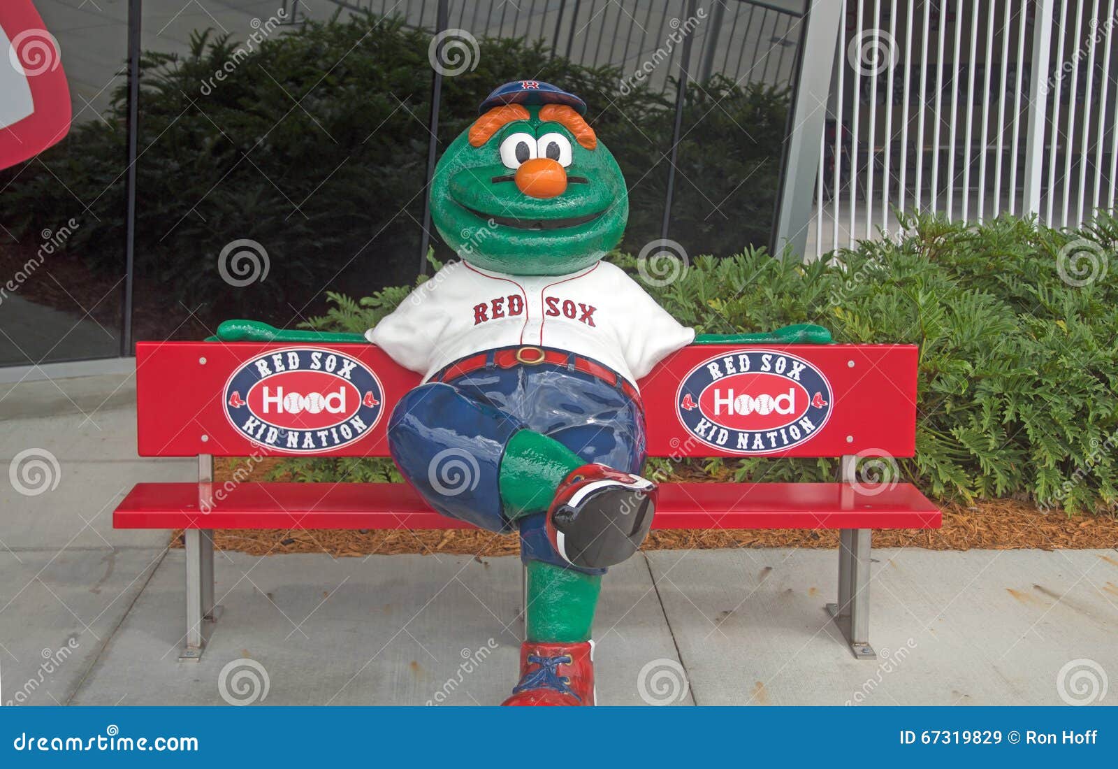 Wally the Green Monster at JetBlue Stadium in Fort Myers, Florida Editorial  Stock Image - Image of florida, park: 67319829