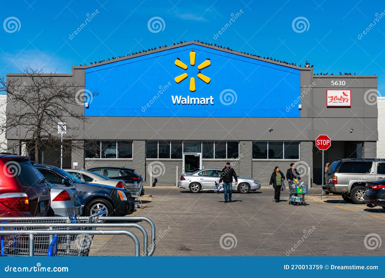 Walmart front entrance editorial stock image. Image of selling - 270013759