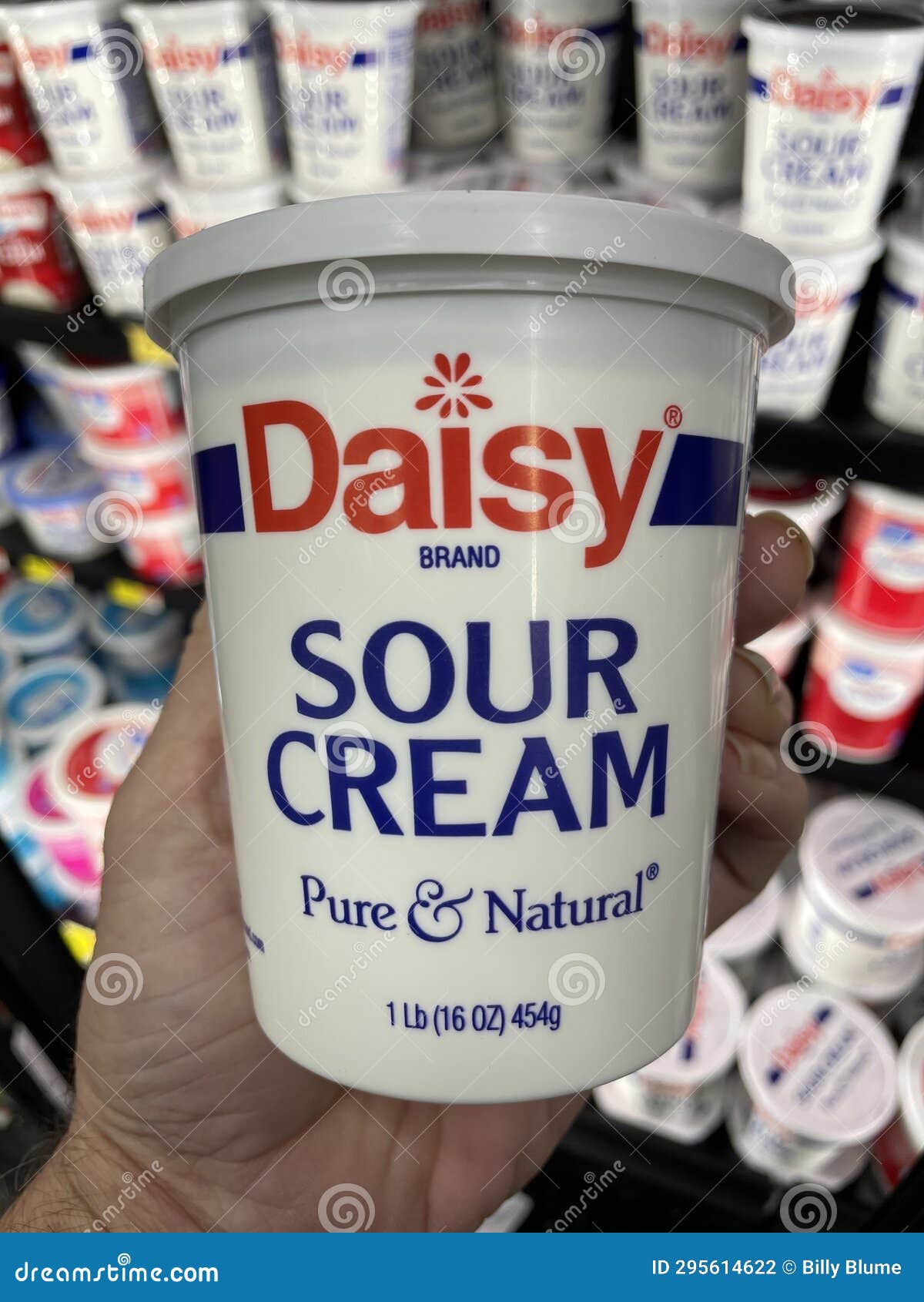 Walmart Grocery Store Daisy Sour Cream Editorial Photography Image of