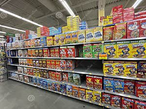 Walmart Grocery Aisle