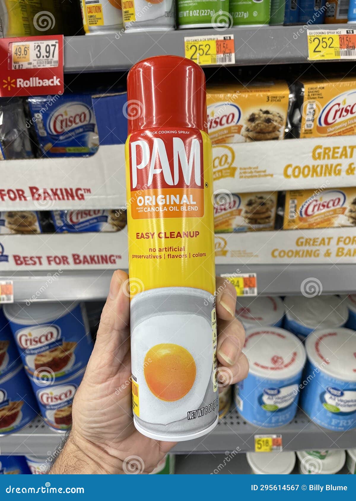 PAM Original Cooking Spray, Canola Oil Nonstick Cooking & Baking