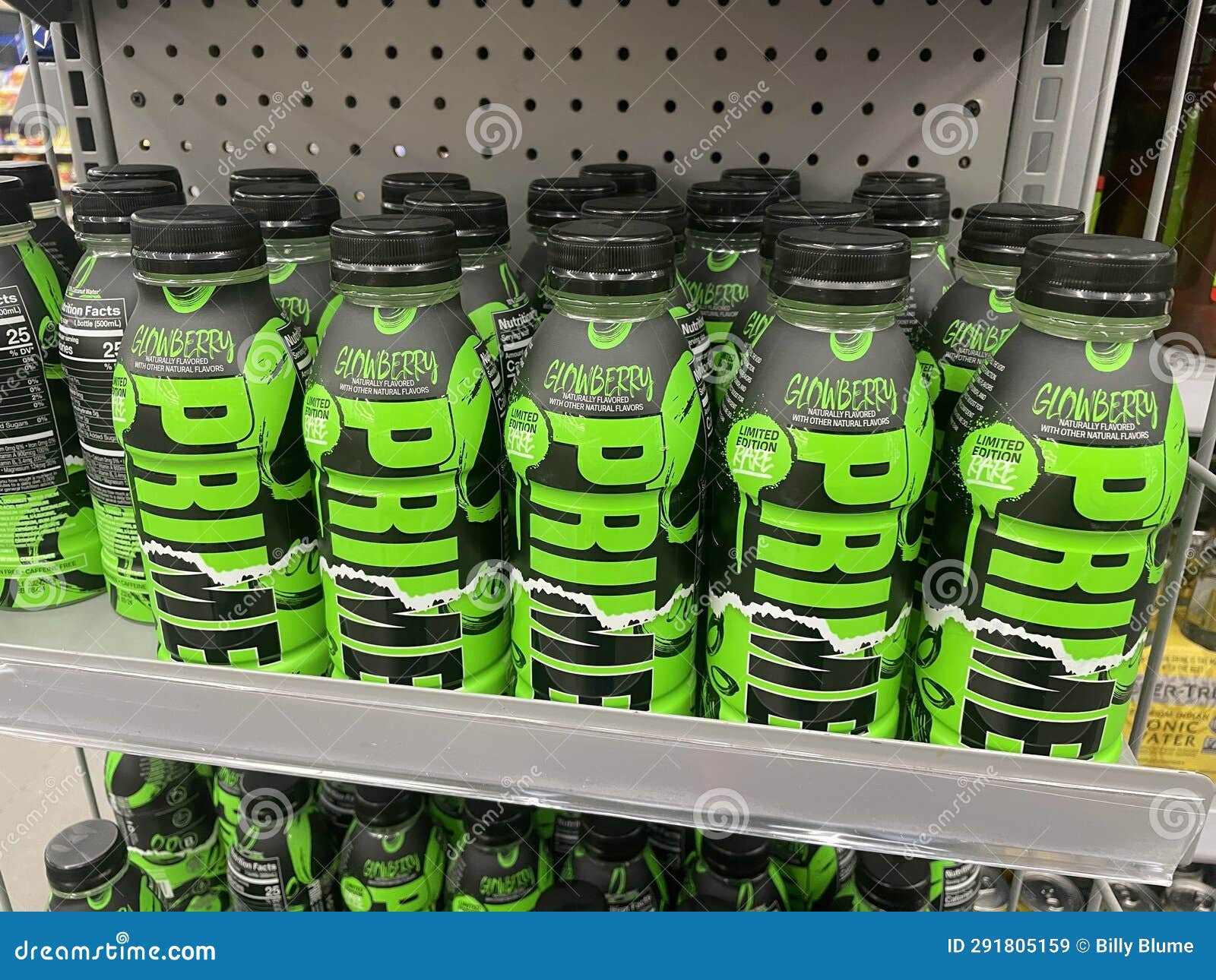 Walmart Retail Store Interior Prime Energy Drink Editorial Stock Image