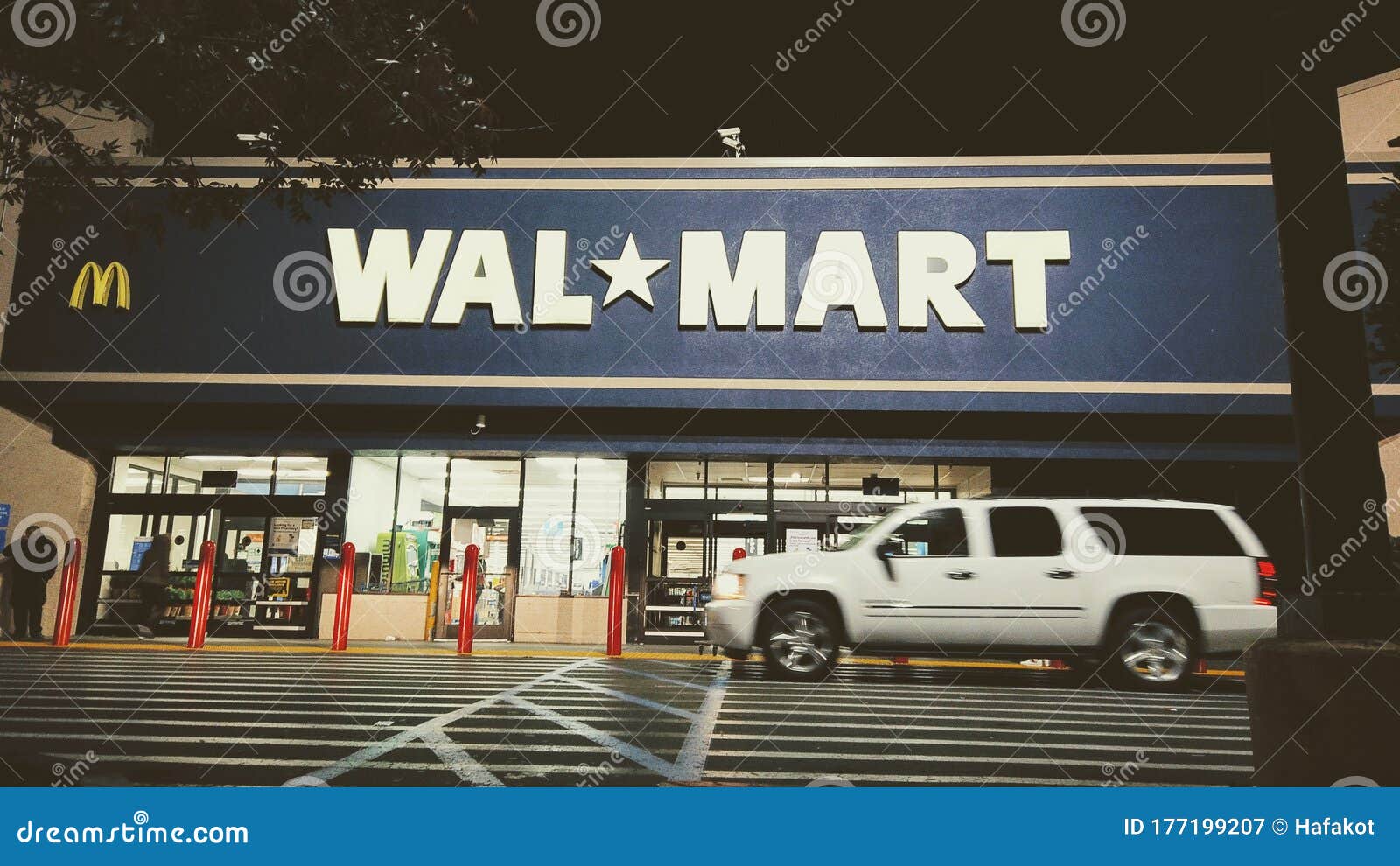 Walmart Supercenter Entrance
