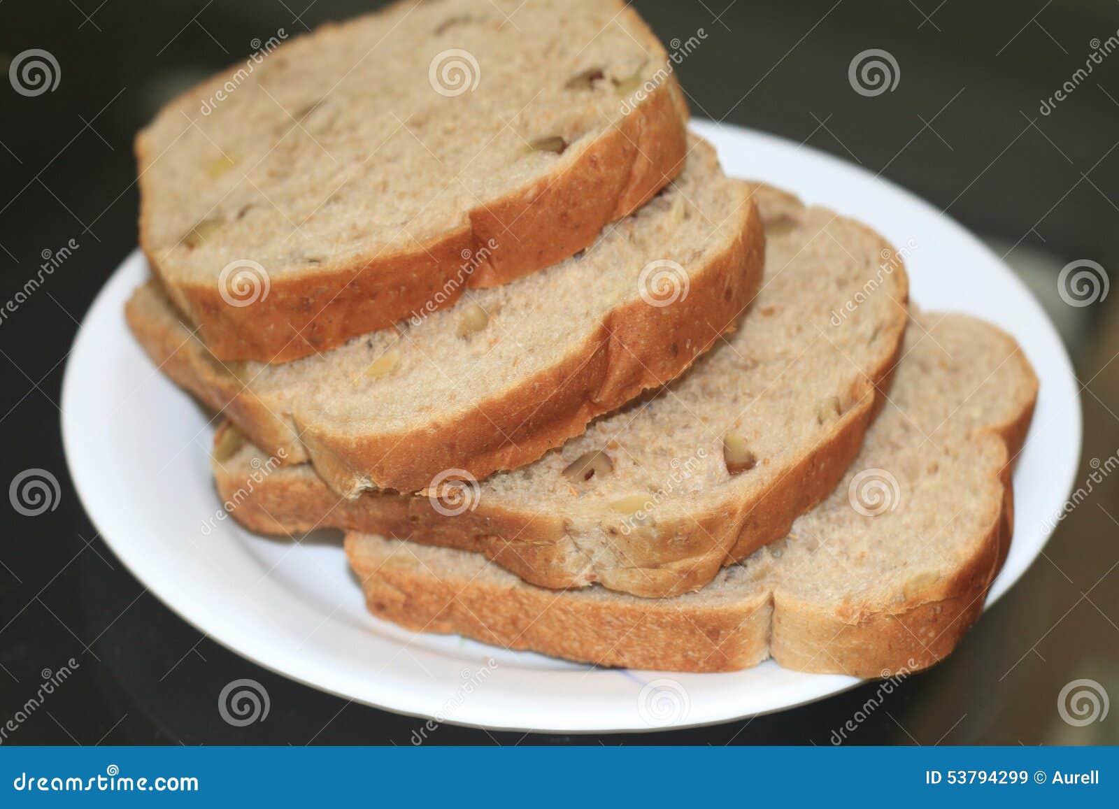 Walnut breads stock image. Image of walnut, baking, breads 53794299