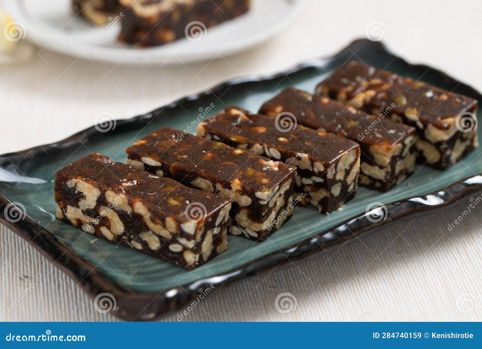 Walnut and dates candy stock image. Image of sweet, tasty 284740159