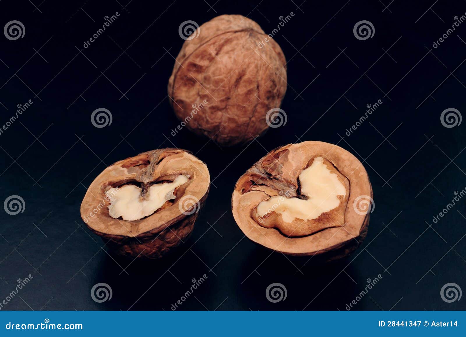 Walnut halves stock image. Image of healthy, group, walnut 28441347
