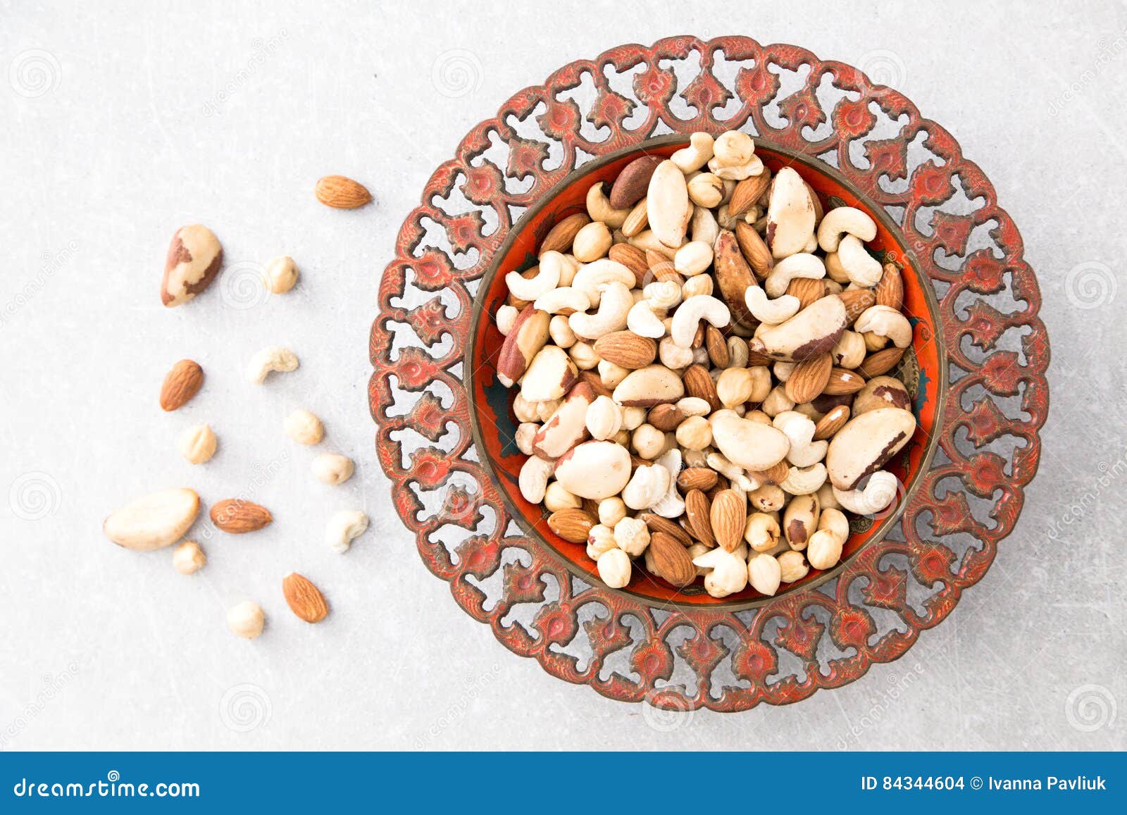 Walnut Meats. Assortment of Nuts Stock Photo Image of closeup
