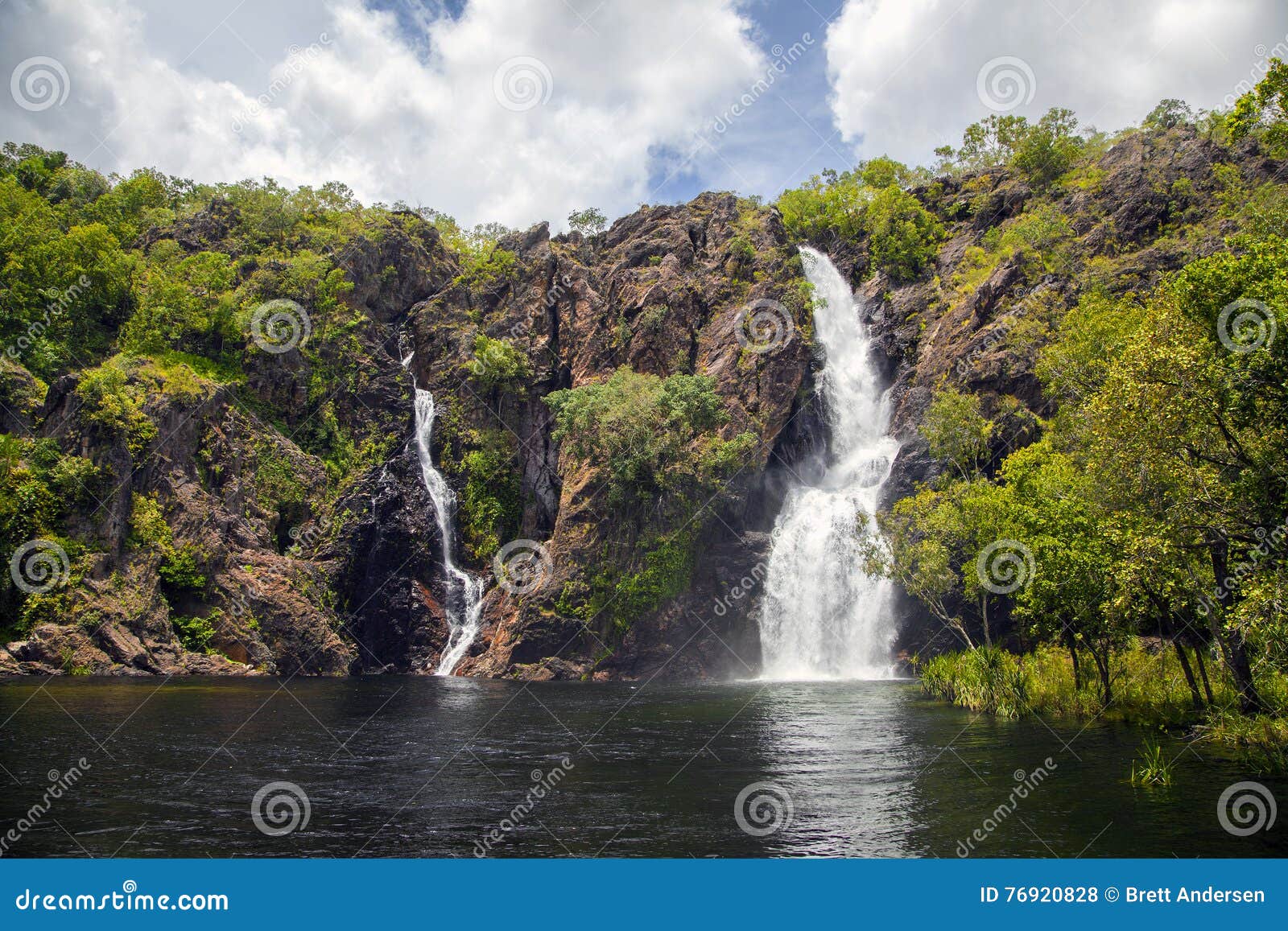 wangi falls, litchfield national park, northern territory, australia