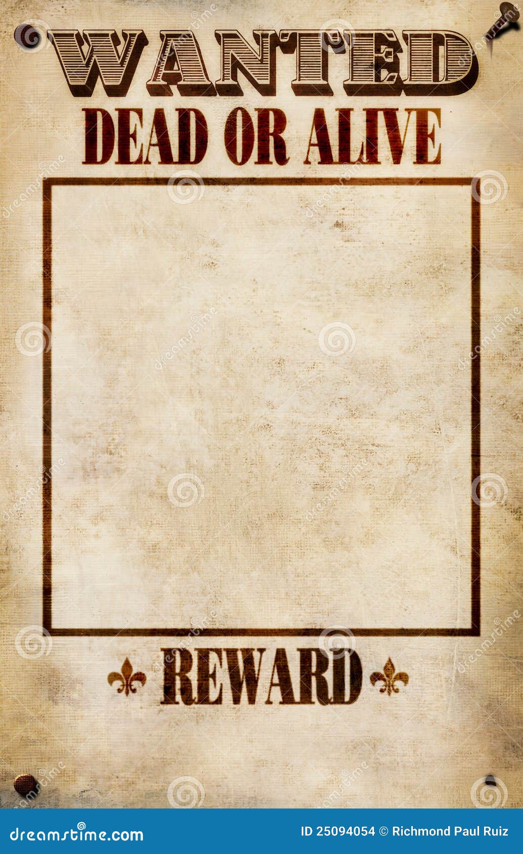 Fbi Wanted Poster Template from thumbs.dreamstime.com