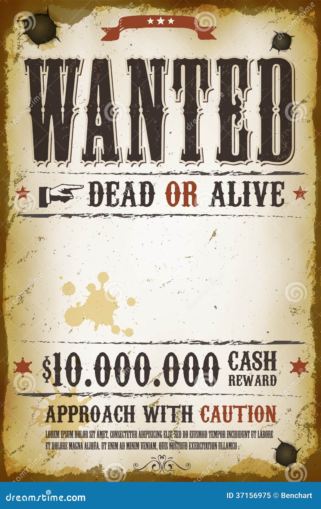 free wanted poster templates