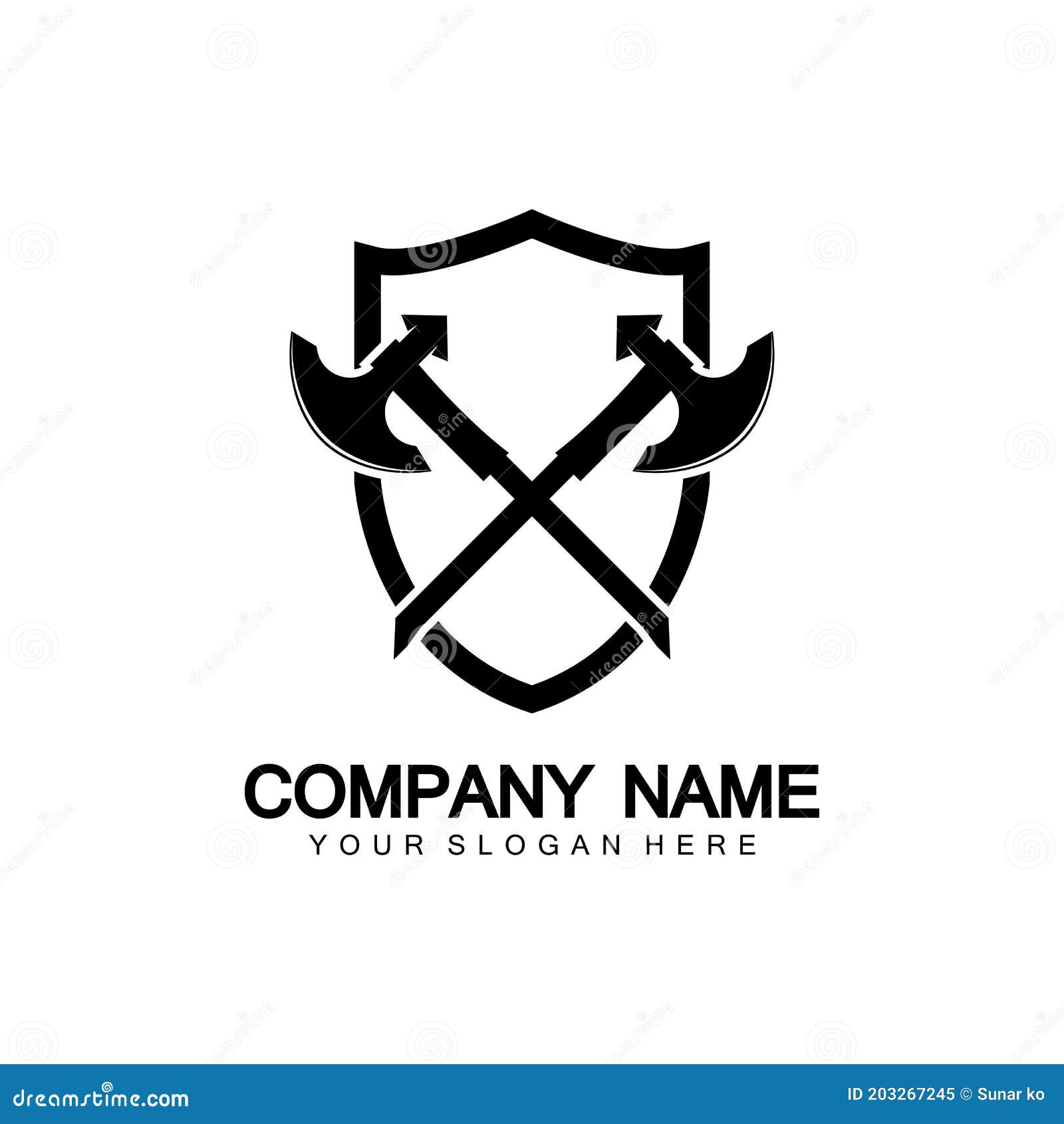 War Axe Logo. War Axe Executioner Axe Viking Battle Axe in Vector Stock  Vector - Illustration of style, rounded: 203267245, image size:1600x1690