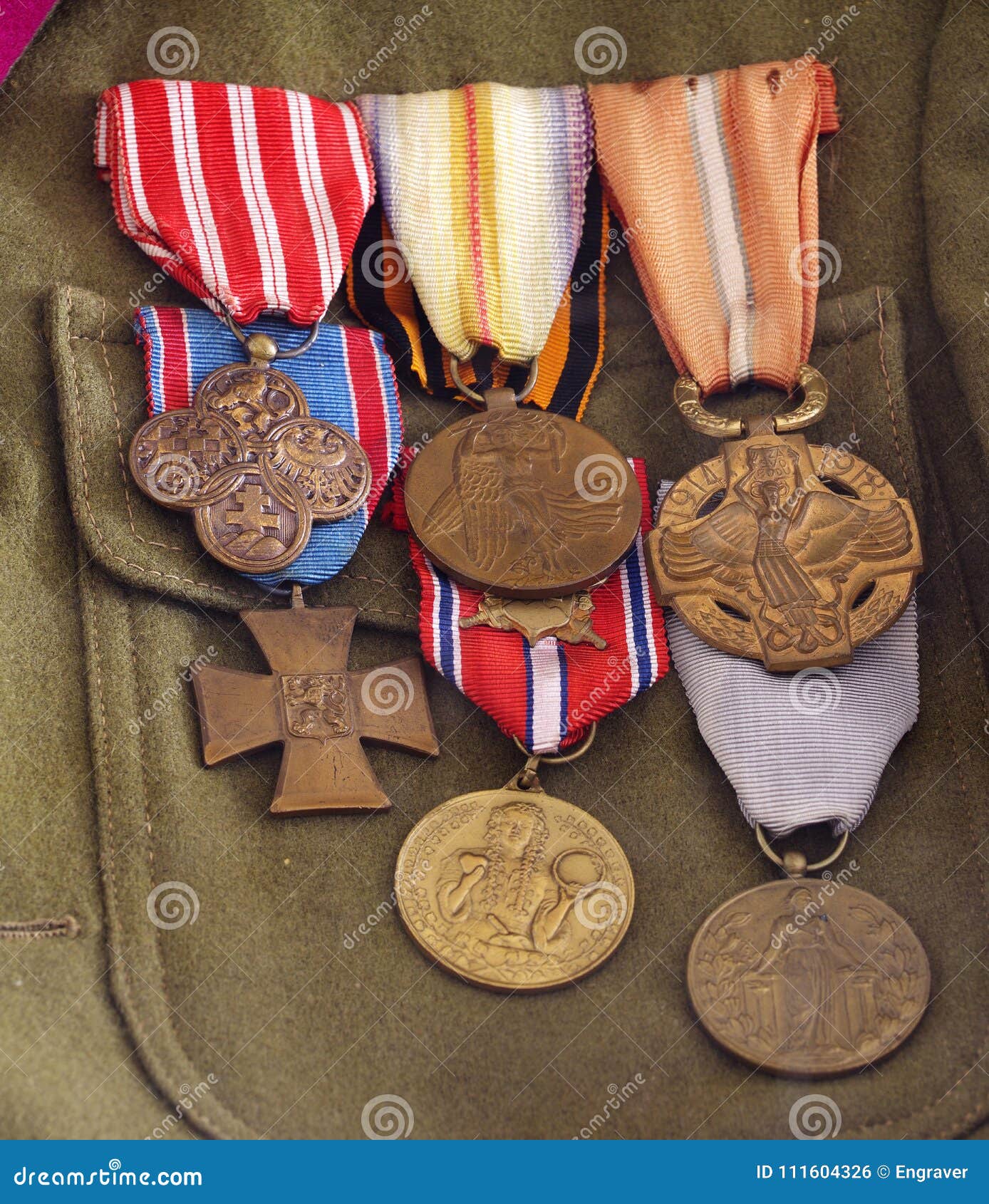 War Decorations World War I Stock Photo Image of world, army 111604326
