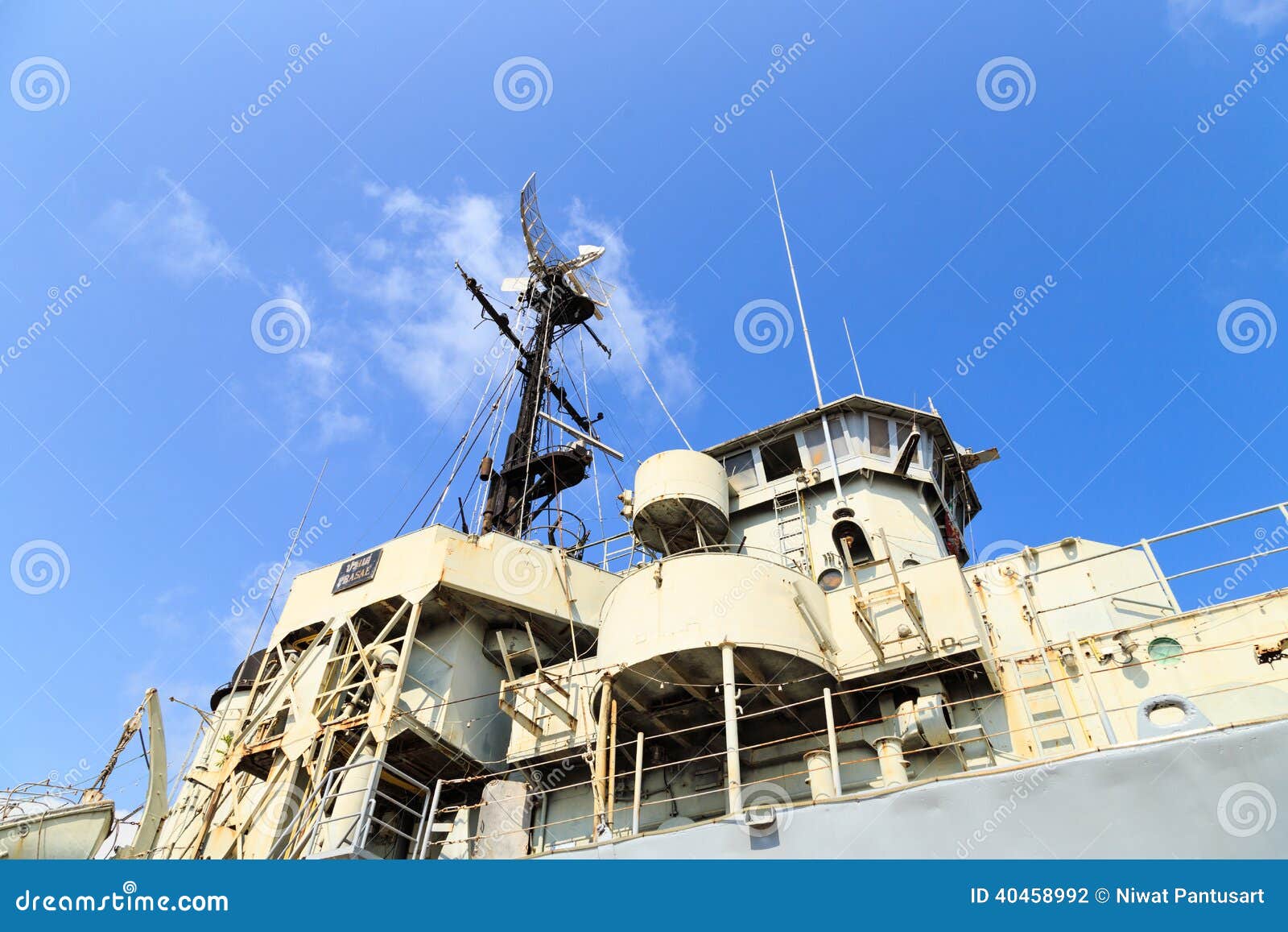 War ship radar stock photo. Image of transmission, science 40458992