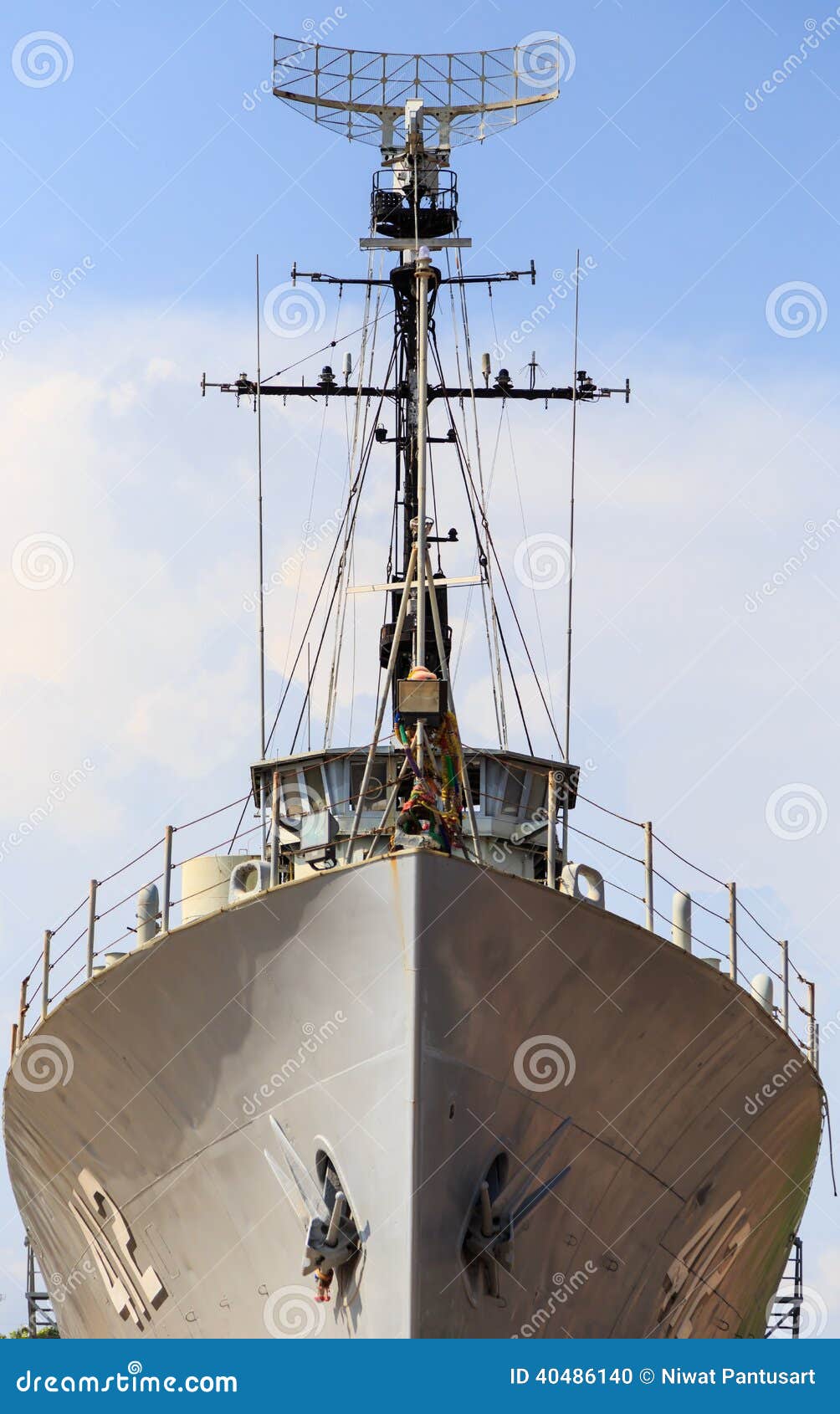War ship radar stock photo. Image of science, signal 40486140