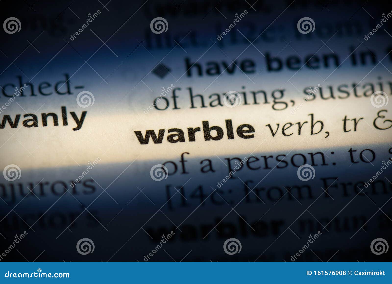 warble