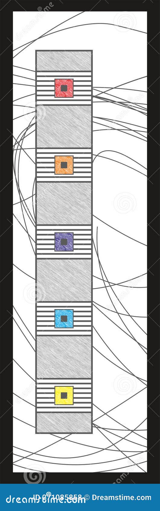 wardrobe door partition tree  cdr 