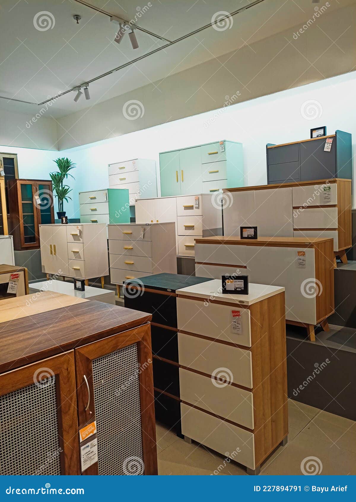 wardrobe drawer for bedroom in informa furniture store indonesia.