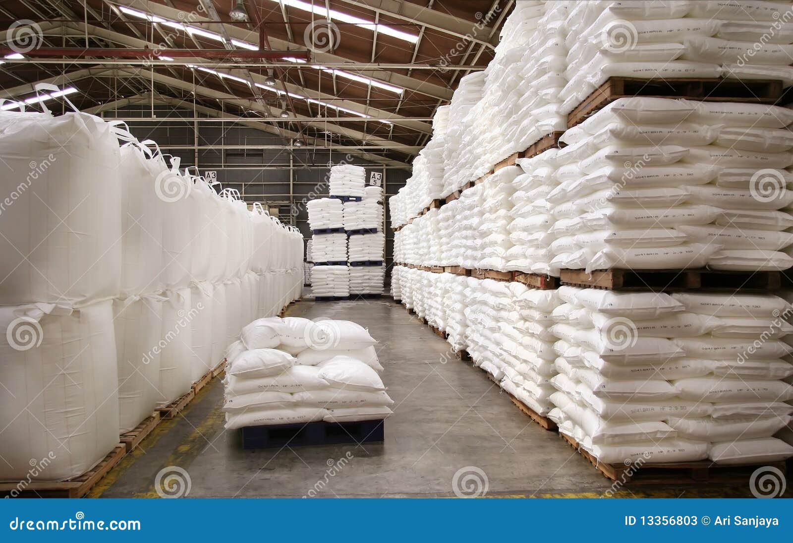 Warehouse stock image. Image of storehouse, machine, material 13356803