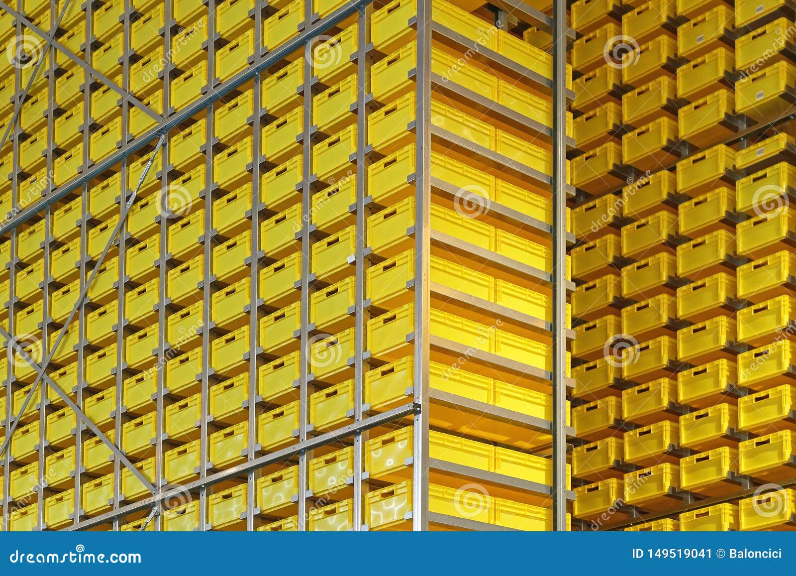Warehouse Crates stock image. Image of crates, industry 149519041