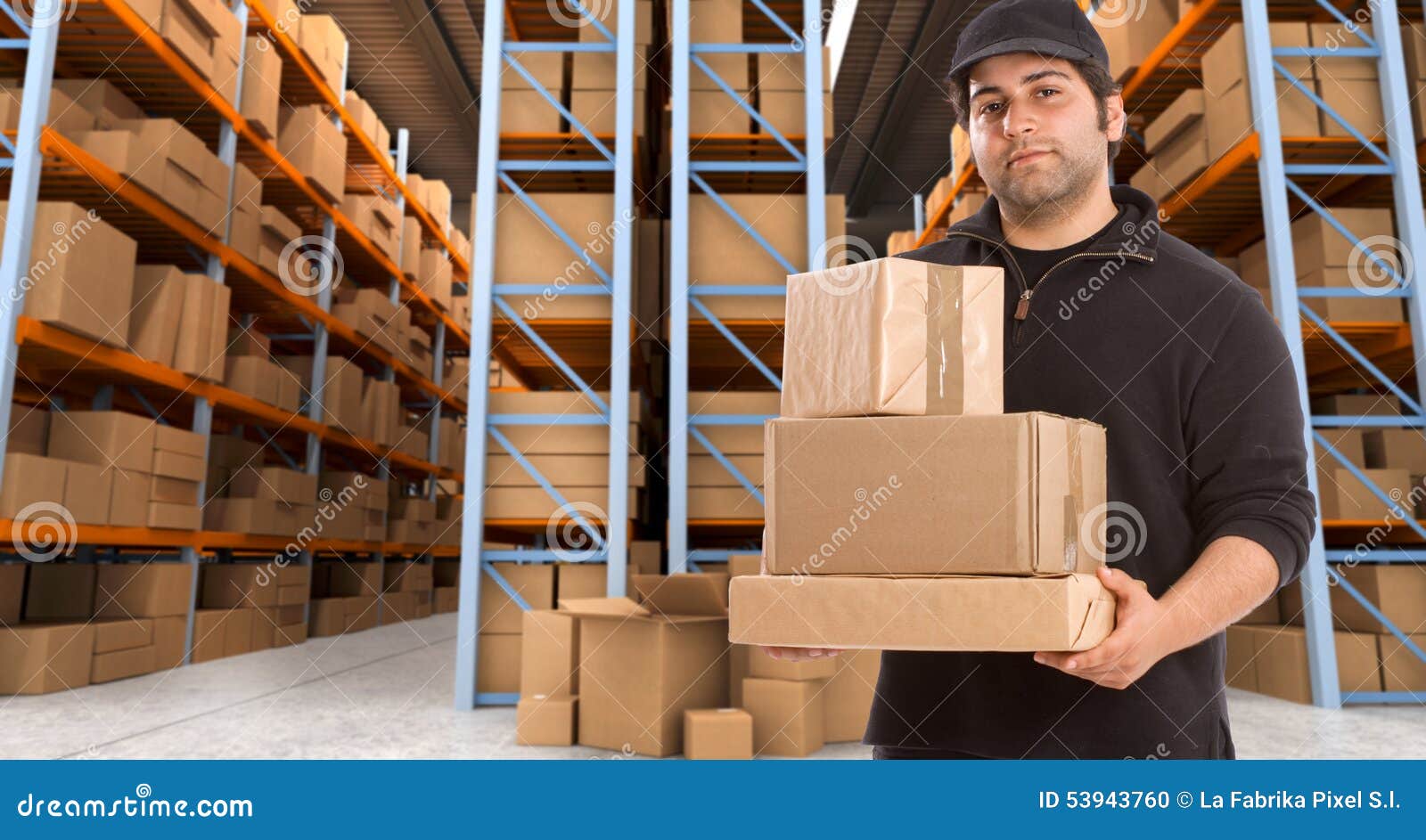 Warehouse delivery o stock photo. Image of export, cargo 53943760
