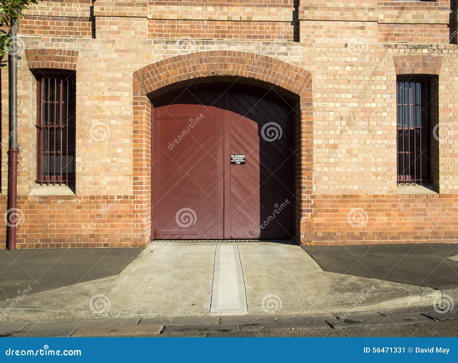 Warehouse Doors Old Stock Photo Image 56471331