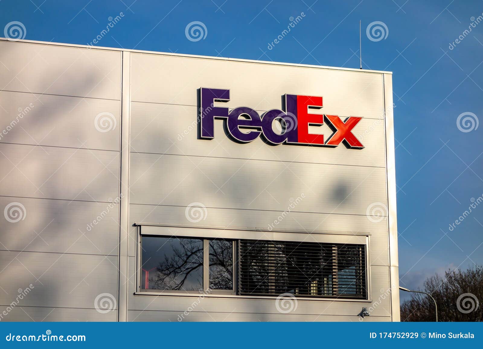 The Warehouse of the FedEx Multinational Delivery Company in Ostrava ...