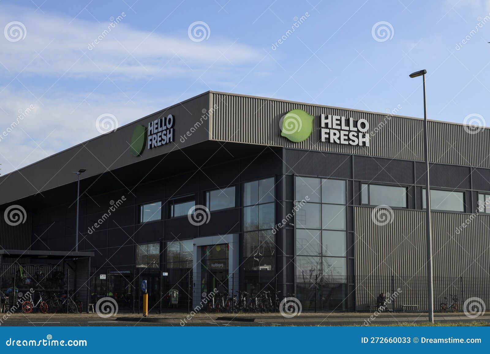 Warehouse of Hello Fresh Meal Delivery in Bleiswijk Editorial Stock ...