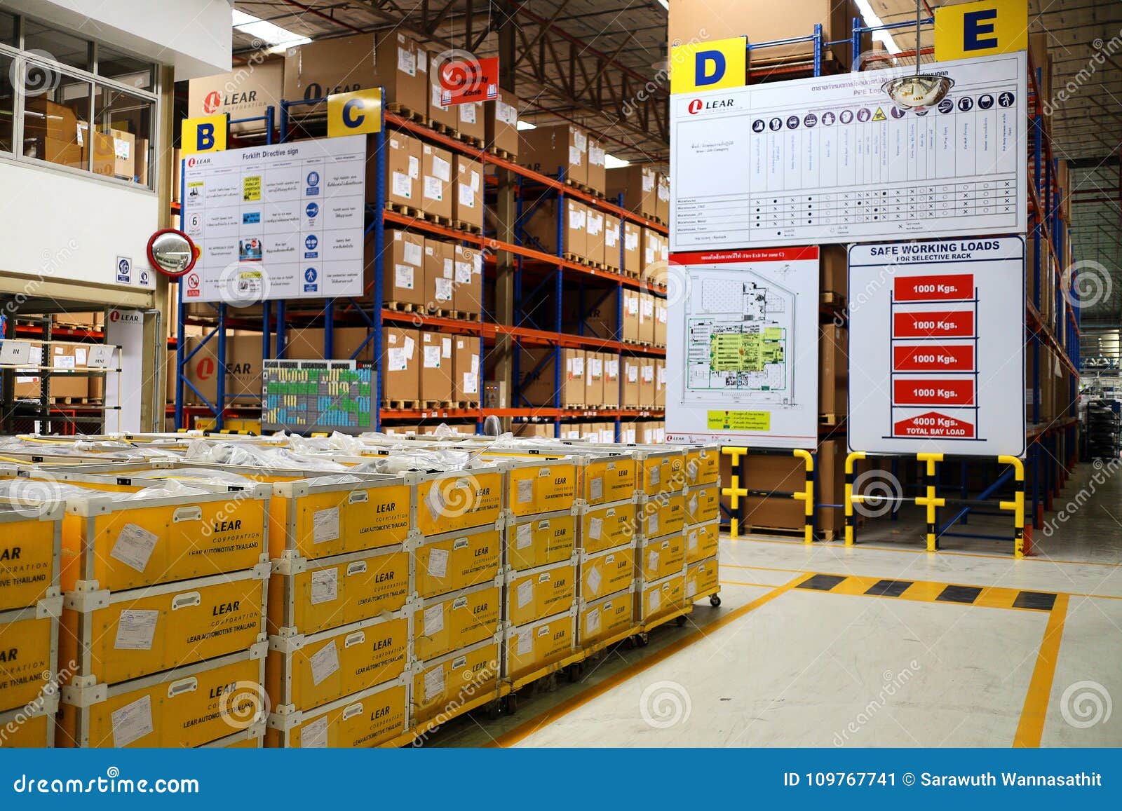 Warehouse at Thailand for Keep Materia Editorial Photo Image of boxes