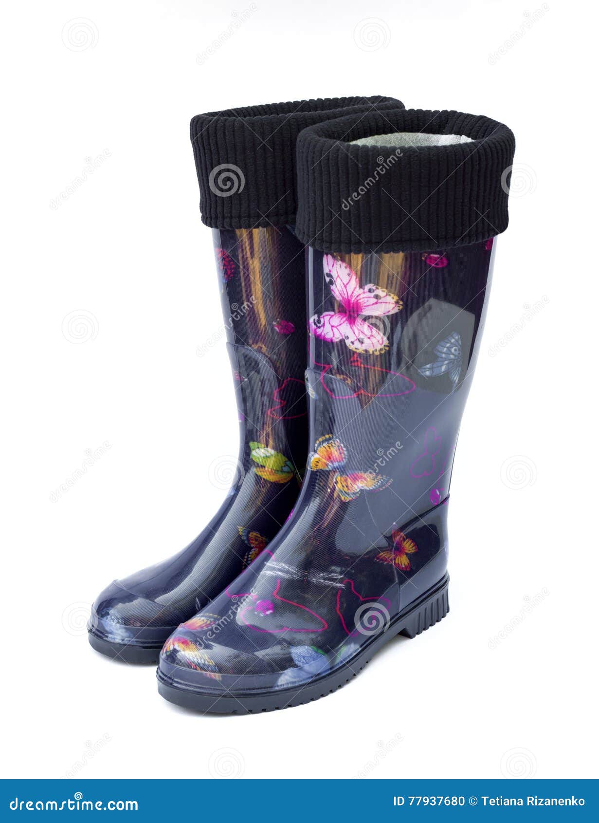 womens warm rubber boots