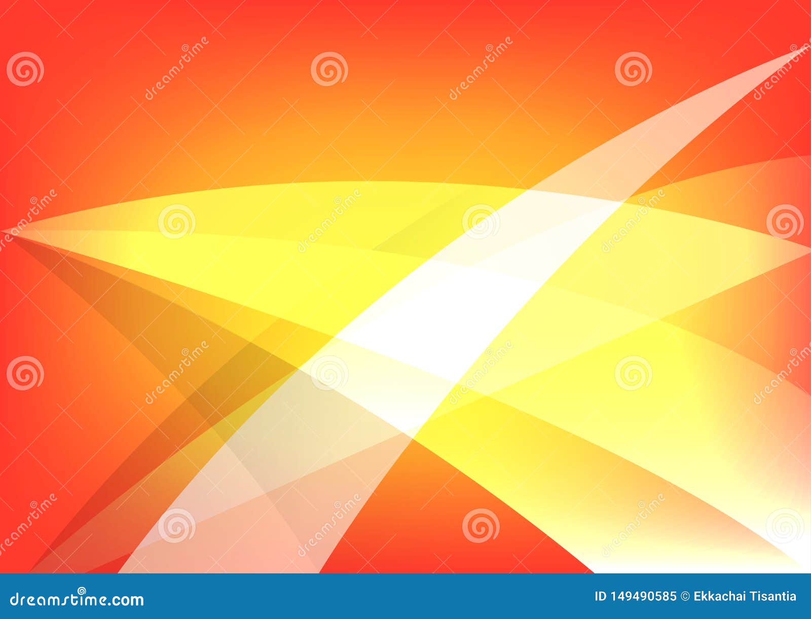 Warm And Orange Color Abstract Background Design Vector