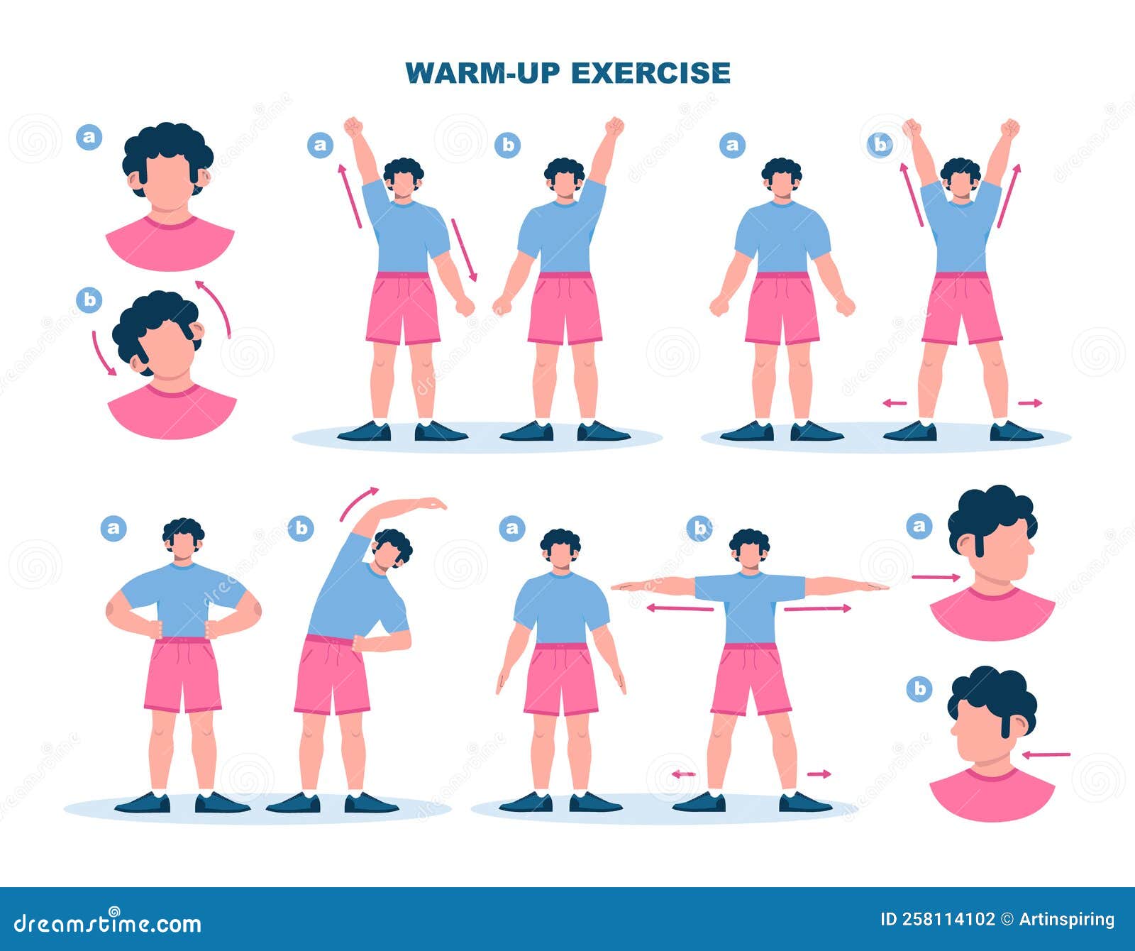 Warm Up Exercise Stock Illustrations 1 041 Warm Up Exercise Stock Illustrations Vectors Clipart Dreamstime