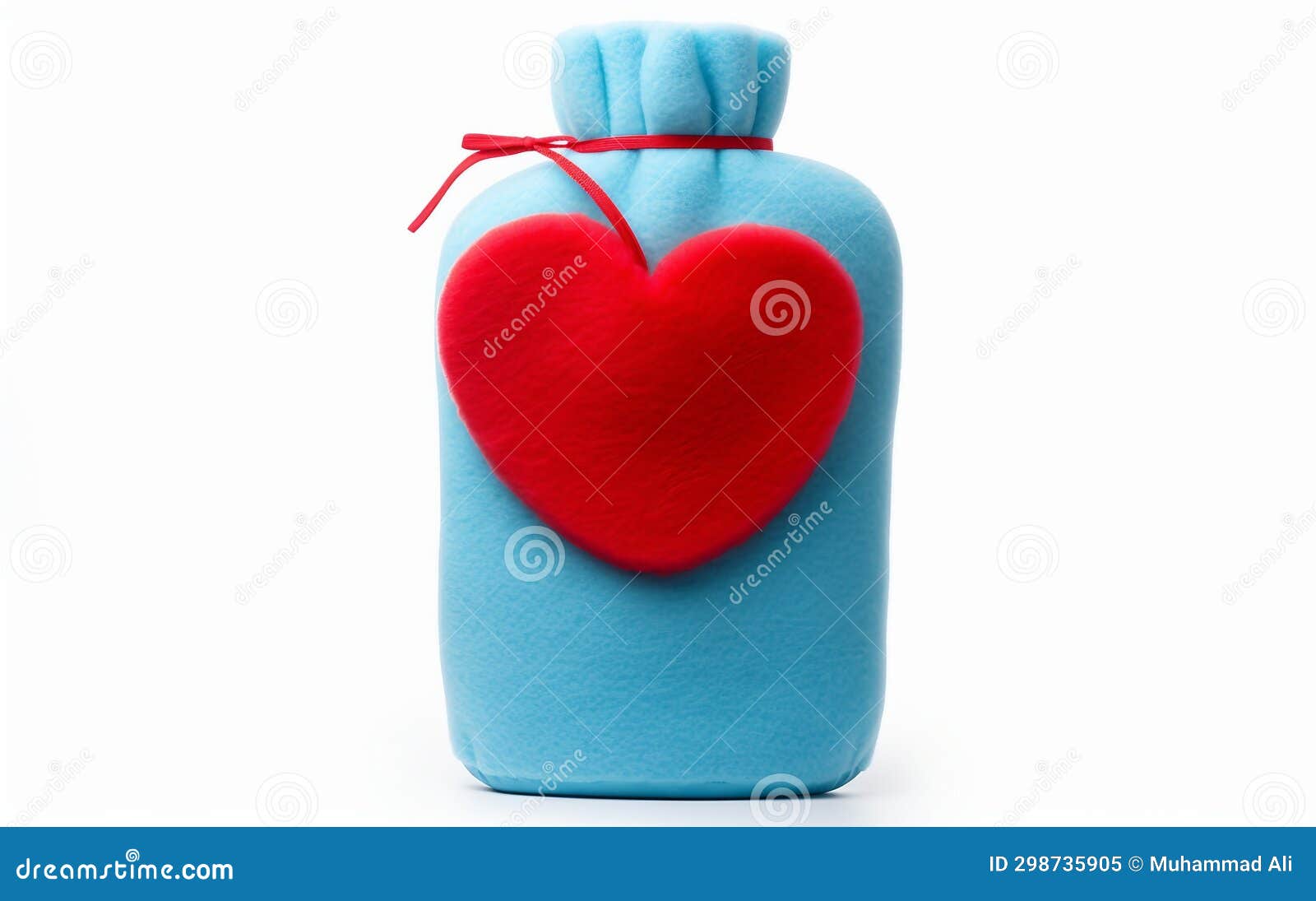 Warm Water Bottle on White Background Stock Image Image of luxurious
