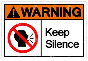 Silence Background Vector Illustration CartoonDealer 39947414