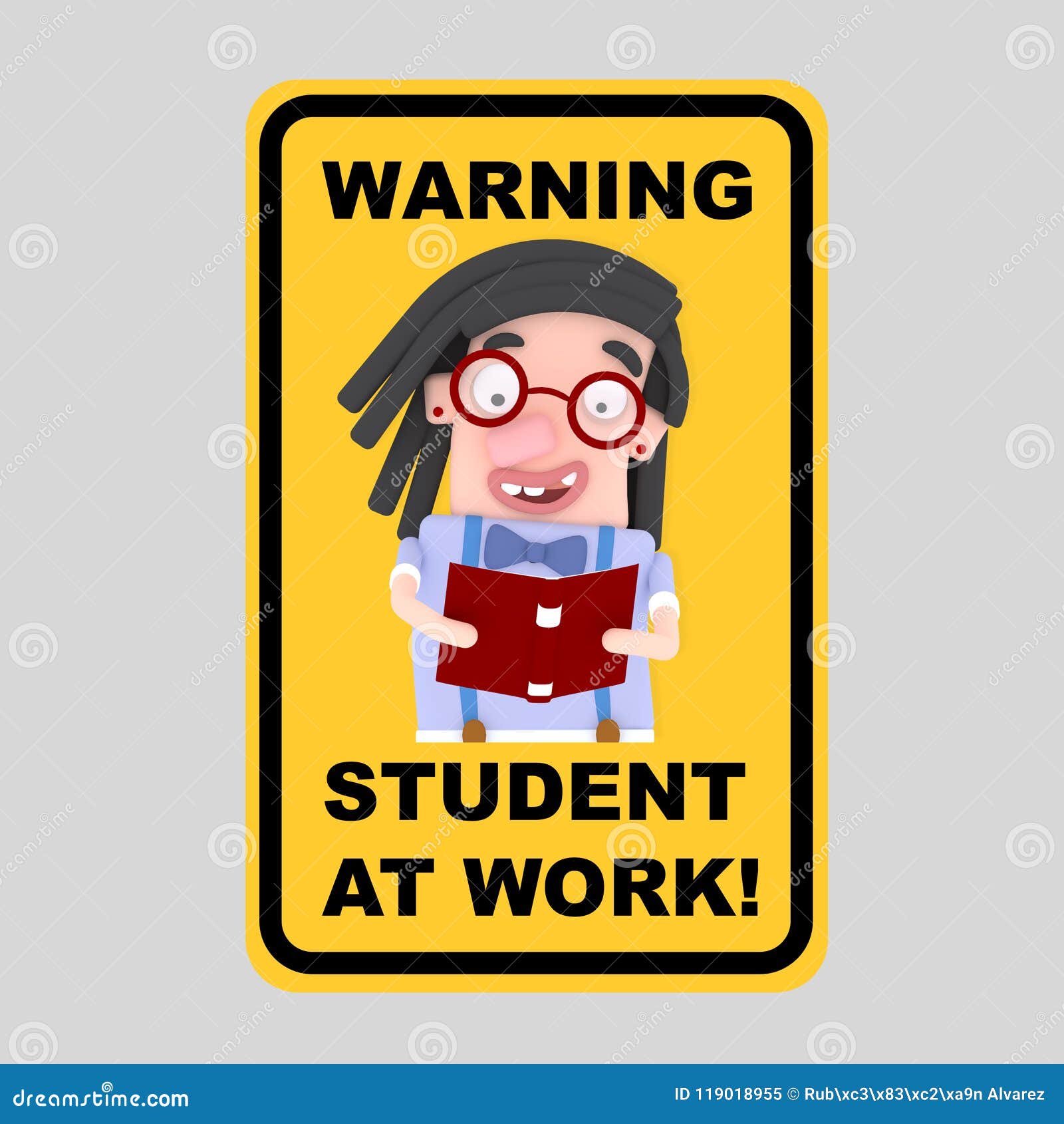 warning studying signal.3d .