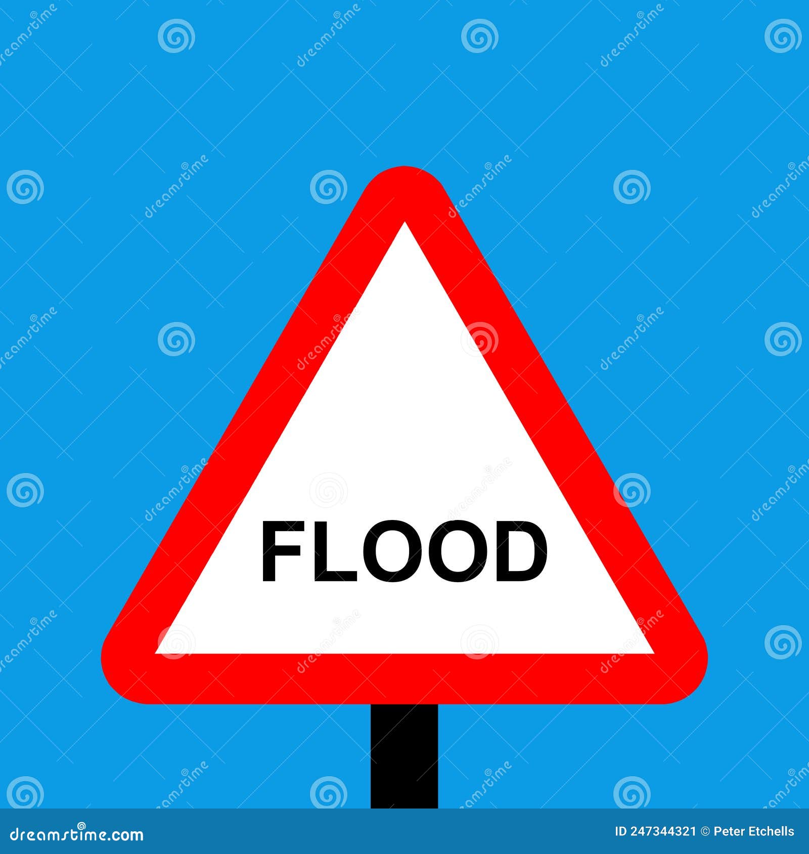 Floods Sign Vector Illustration | CartoonDealer.com #88440522