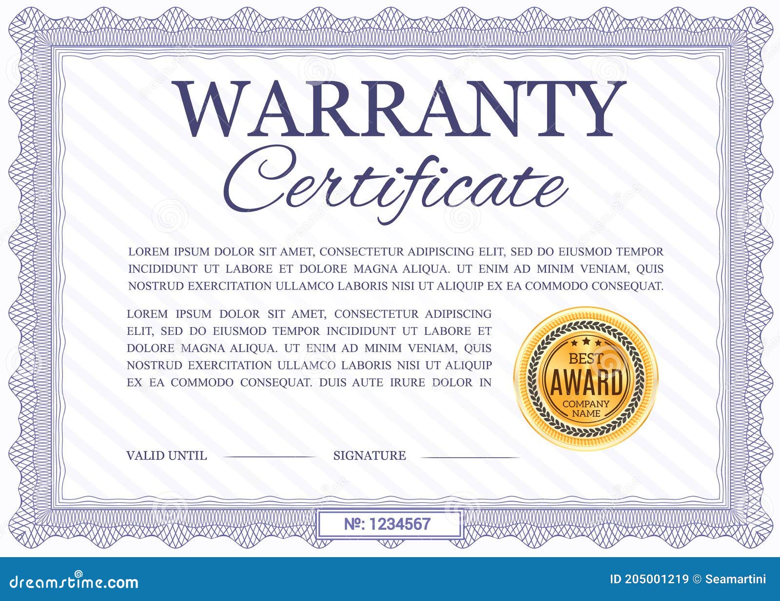 5+ Free Premium Warranty Card Templates for MS Word