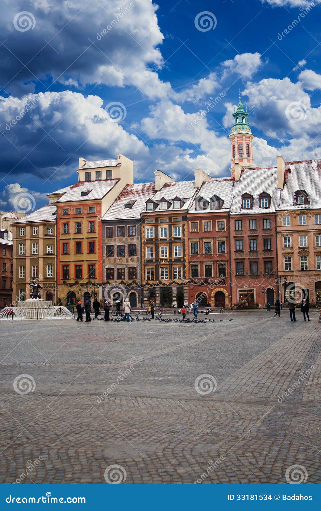 Old Town in Warsaw. Poland.
