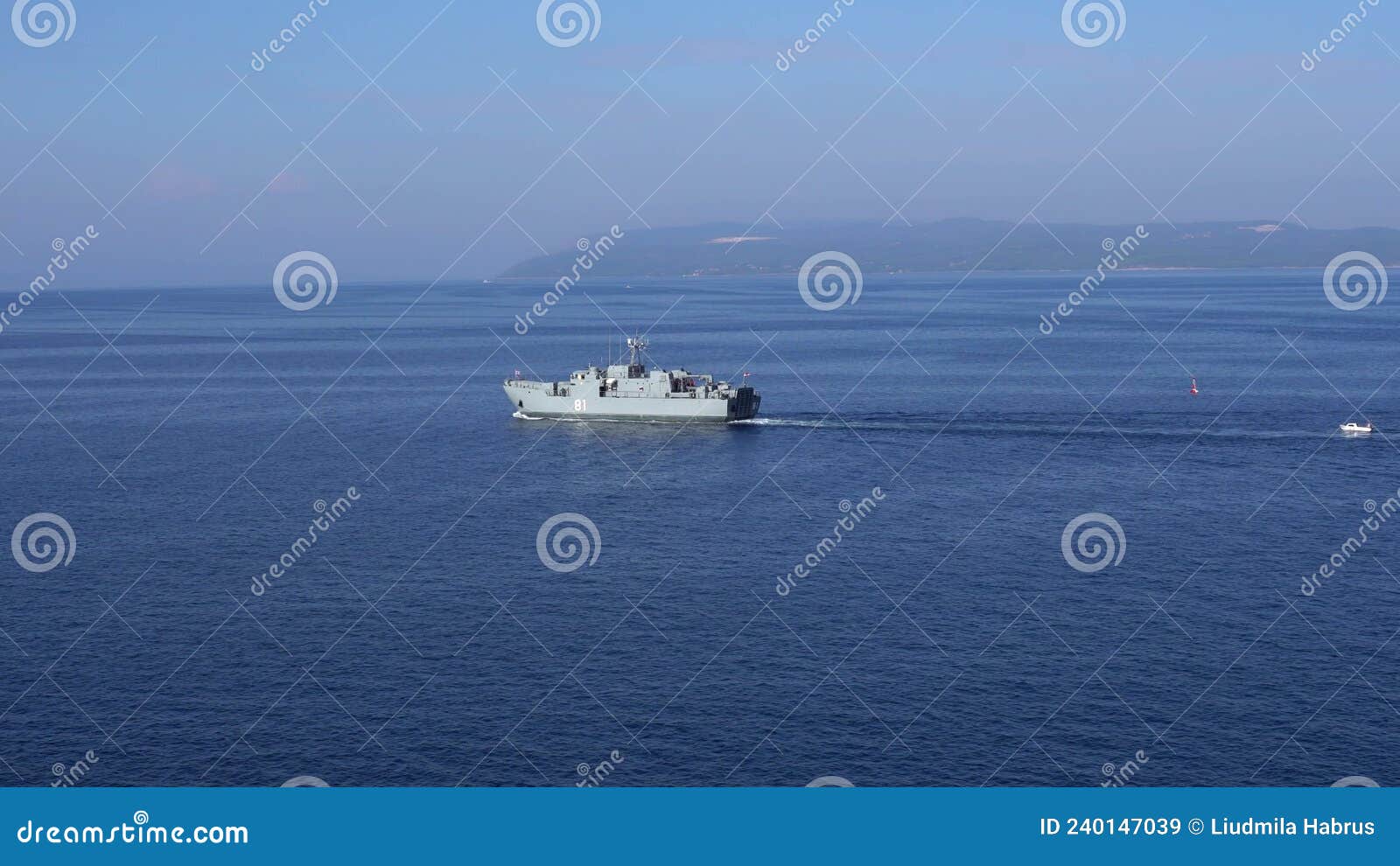 A Warship Goes To Sea on Duty Stock Video Video of harbor, boat