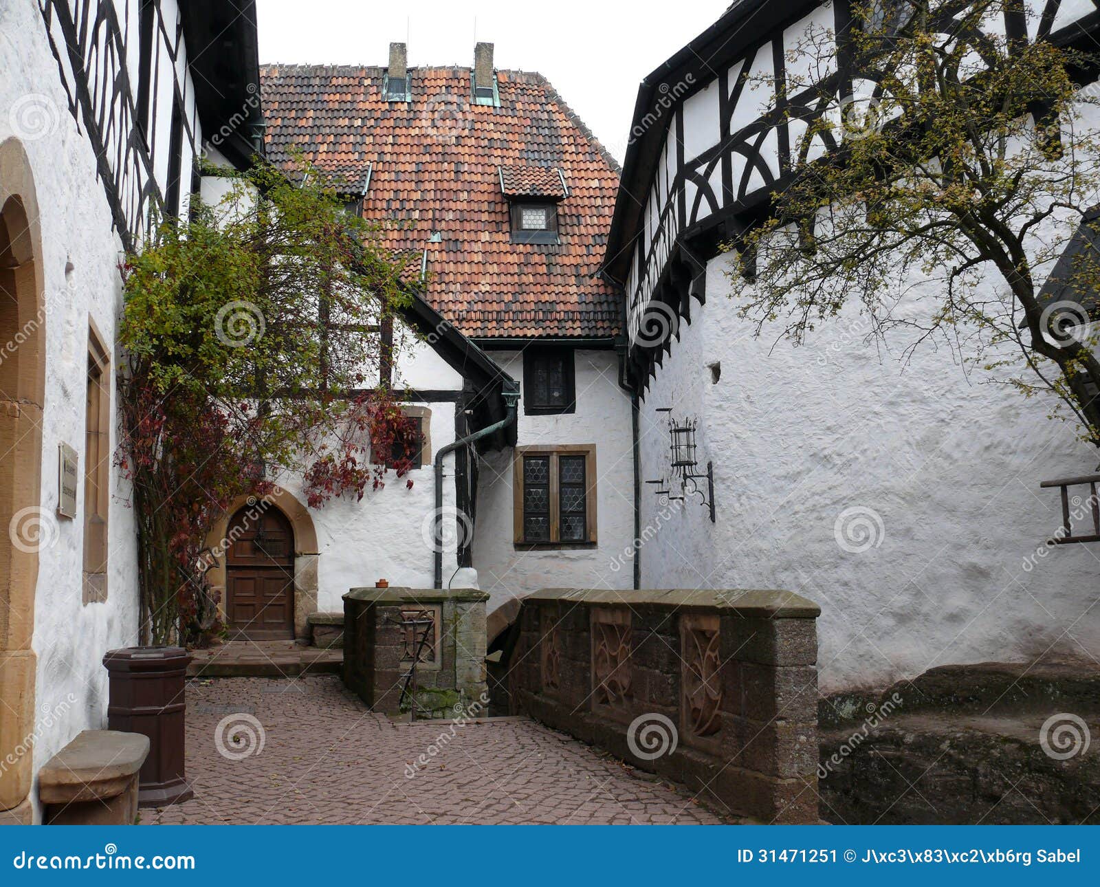The Wartburg stock image. Image of germany, church, home 31471251