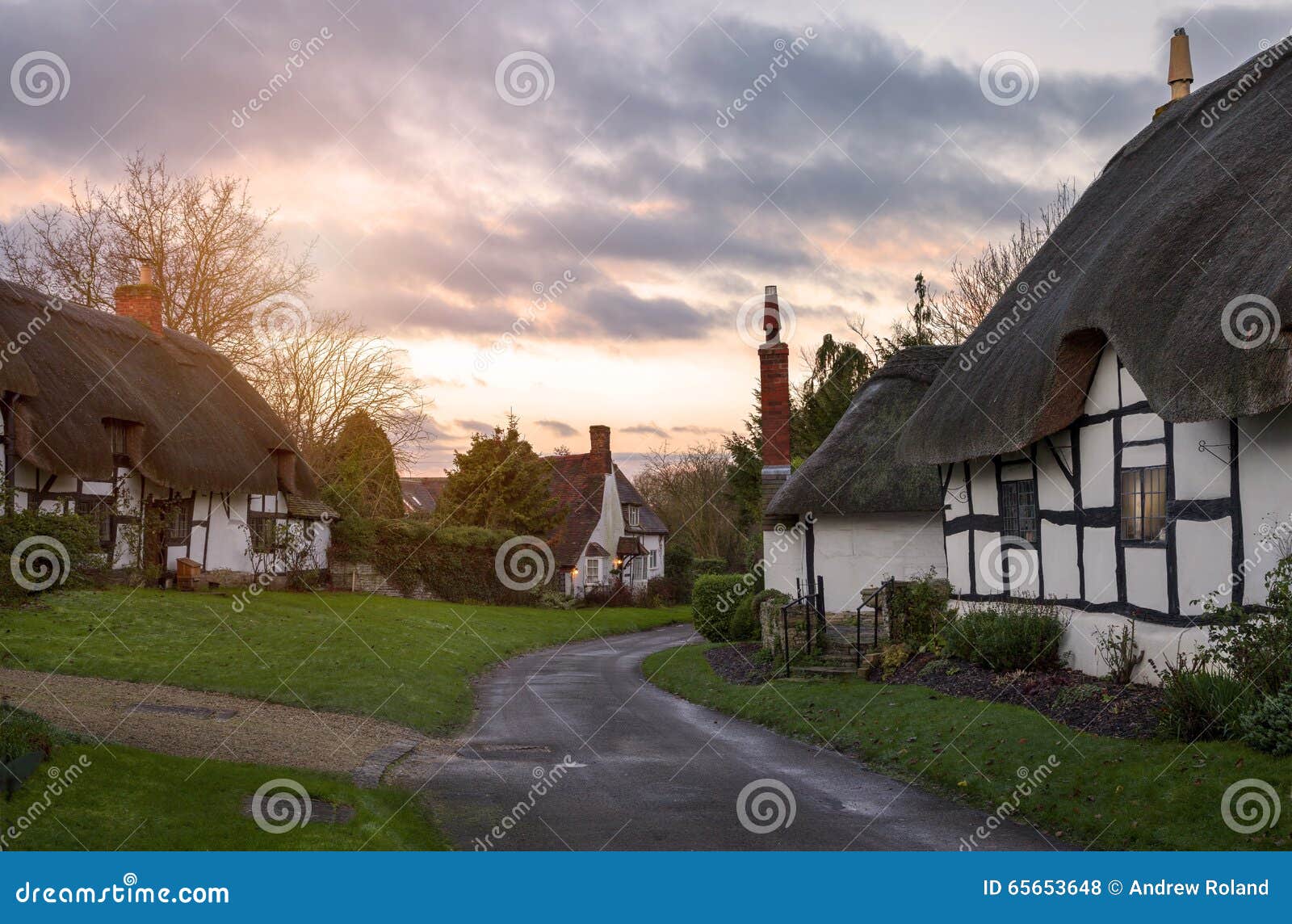 warwickshire village, england
