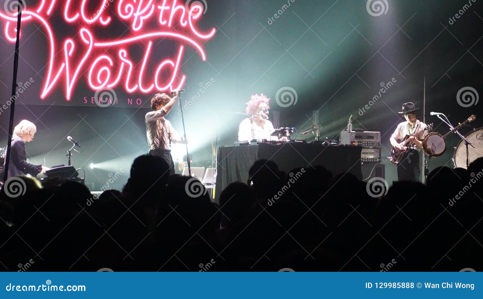 Sekai No Owari End Off The World Live Editorial Stock Photo