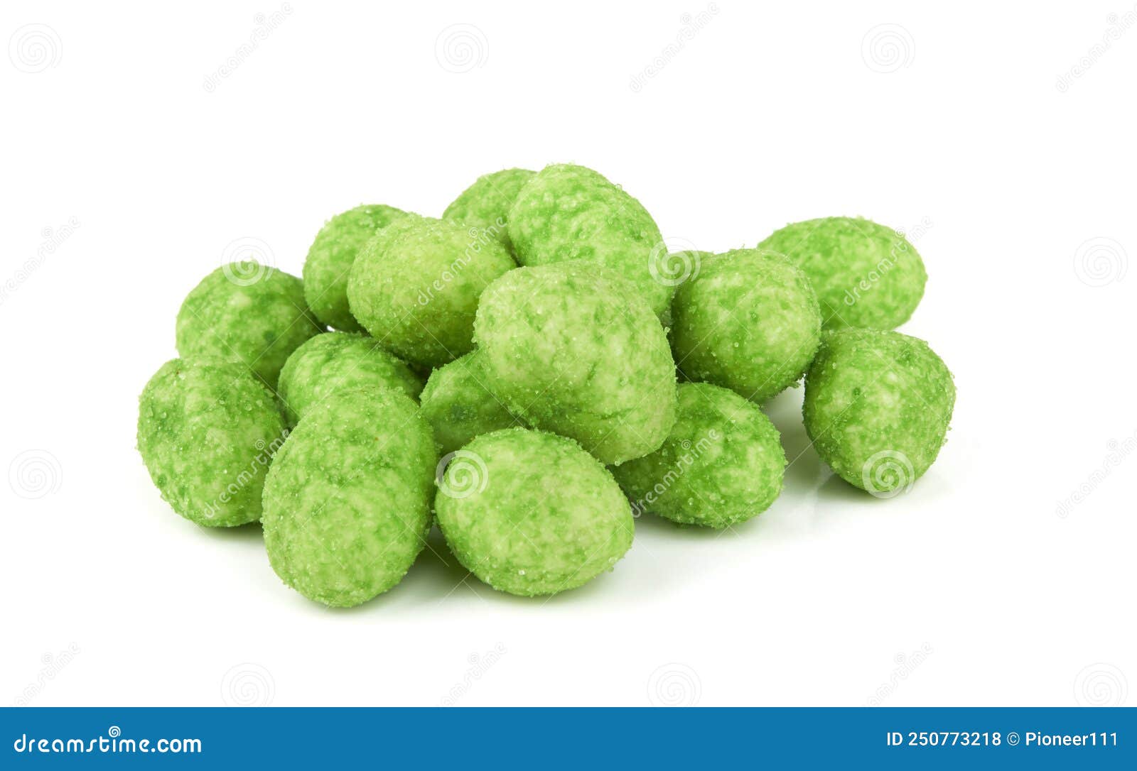 Wasabi coated peanuts stock photo. Image of coated, japanese 250773218