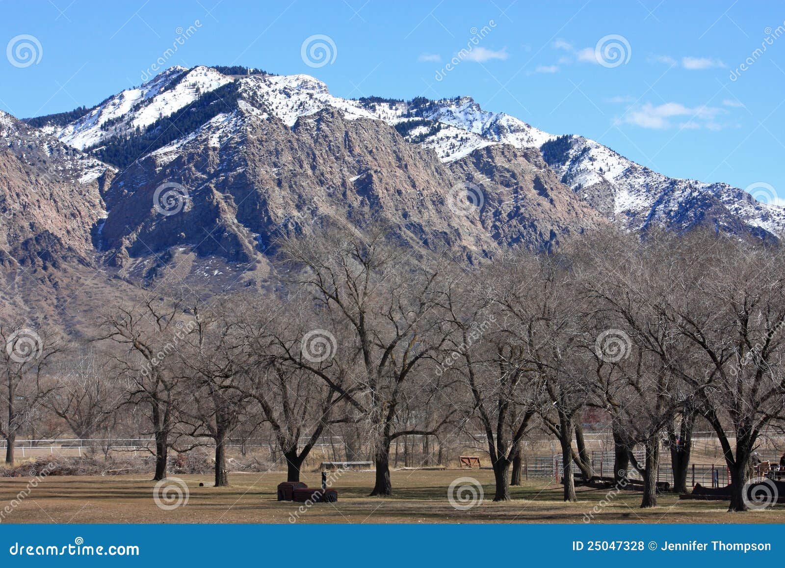 Wasatch front mountains stock photo. Image of park, snow 25047328